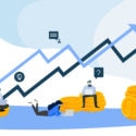 Eine Illustration visualisiert das Thema Einstiegsgeld